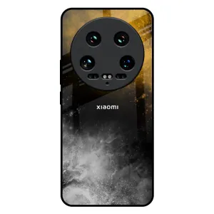 Gold Gradient Glass Case for Mi 14 Ultra 5G Comfort Grip Smooth Feel Surface