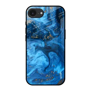 Easy Access Gold Sprinkle Glass Case for Apple iPhone 16e