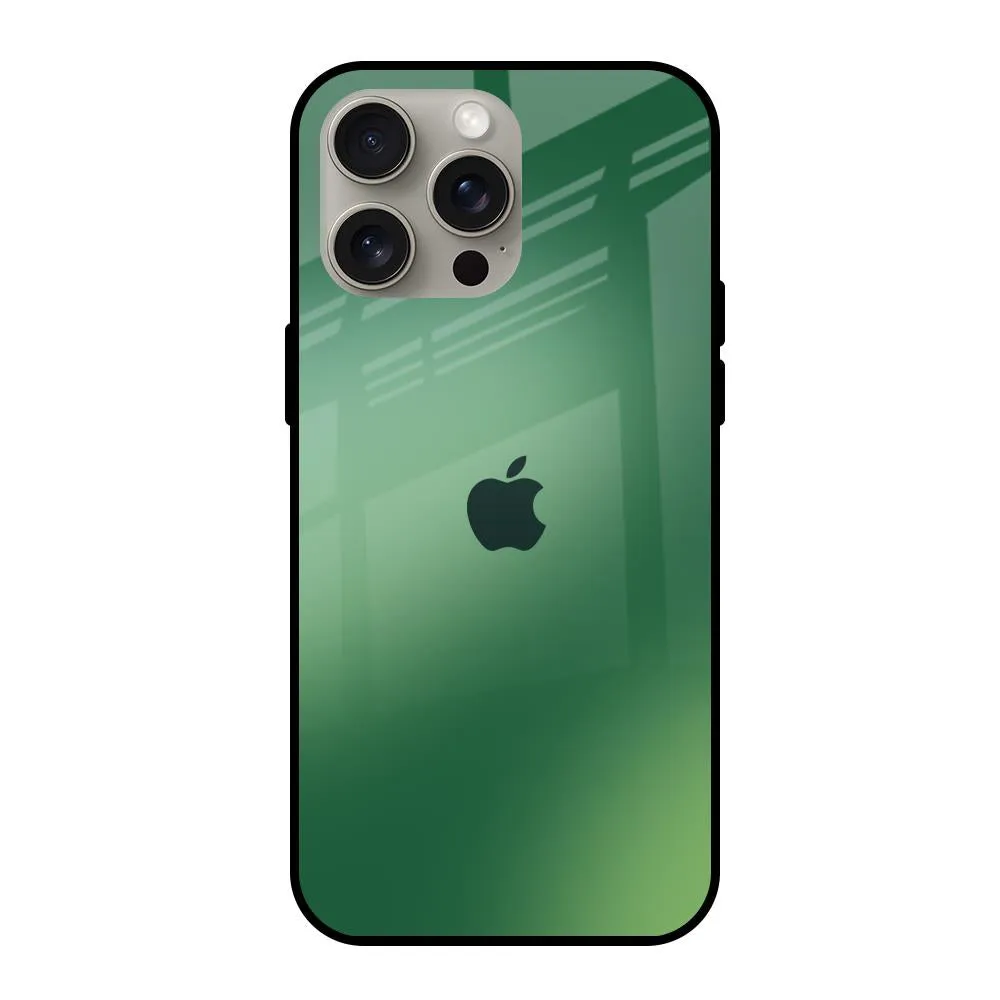 Green Grunge Texture Glass Case for iPhone 15 Pro Max Lightweight Shell daily accessory