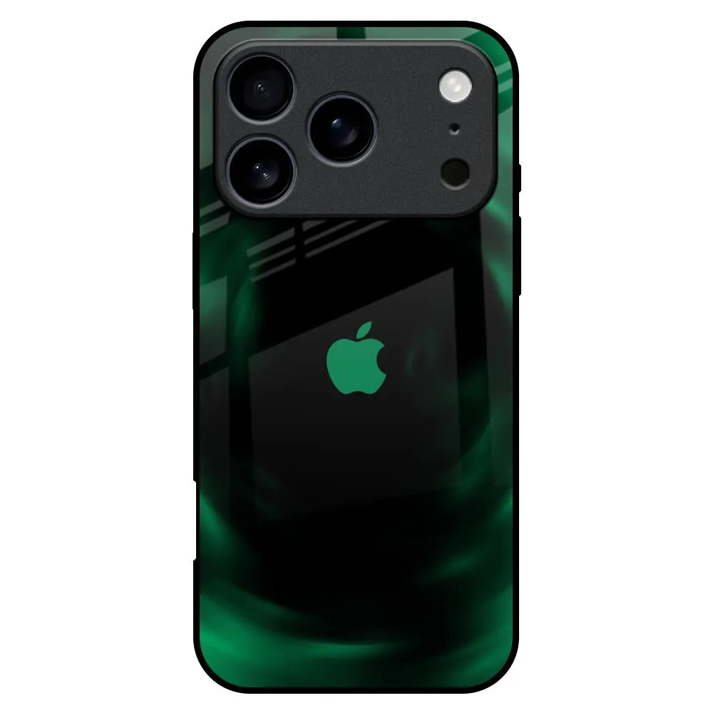 Green Well Glass Case for iPhone 17 Pro Max Modern feature