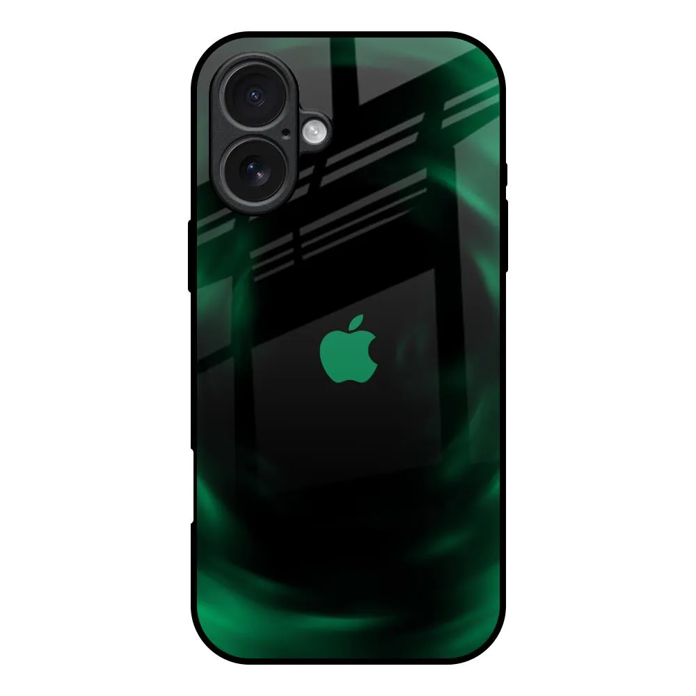 Green Well Glass Case for iPhone 17 Protective Form