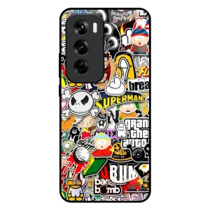 Boosted Glass Case for Oppo Reno 12 Pro 5G Eco Friendly Premium Quality