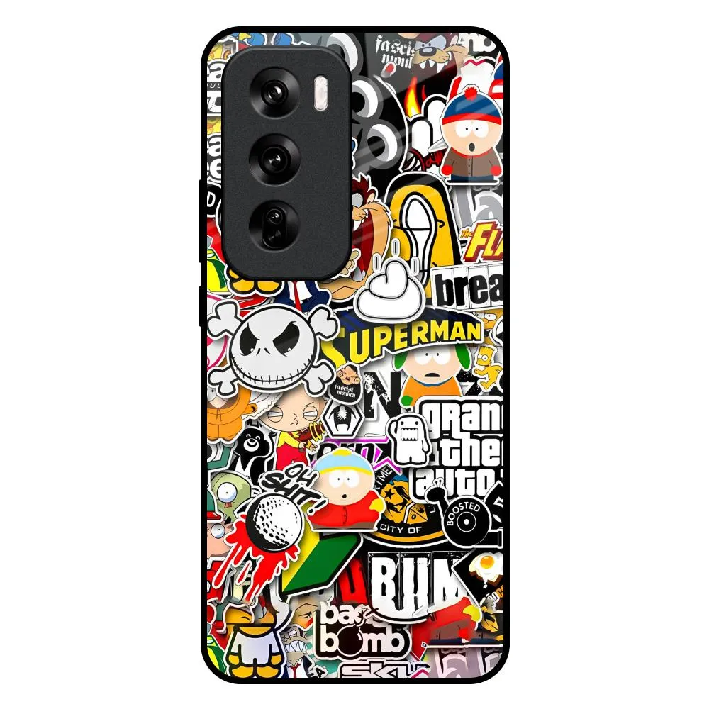 Boosted Glass Case for Oppo Reno 12 Pro 5G Eco Friendly Premium Quality