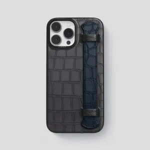 Handle Case Color?? For iPhone 15 Pro Max In Alligator Smooth Form Light Shield