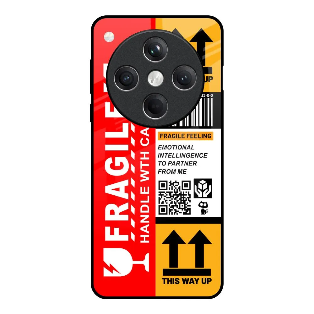 Premium Protection Handle With Care Glass Case for Oppo Find X8 5G