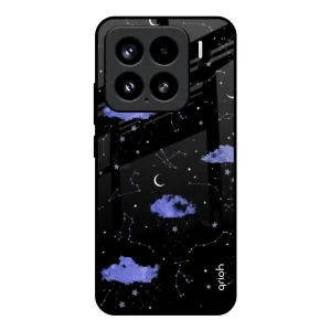 Constellations Glass Case for Mi 15 5G Soft Finish Layer