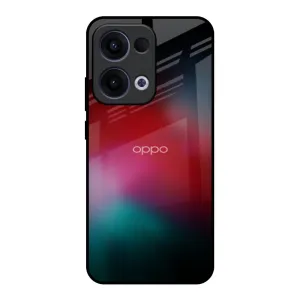 Vivid colors Flexible Feel Mystere Red Glass Case for Oppo Reno13 5G