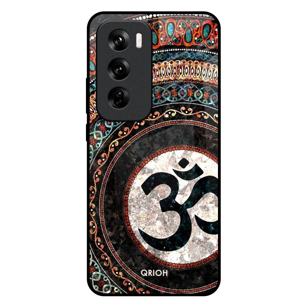 Casual Wear Worship Glass Case for Oppo Reno 12 Pro 5G