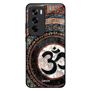 Casual Wear Worship Glass Case for Oppo Reno 12 Pro 5G