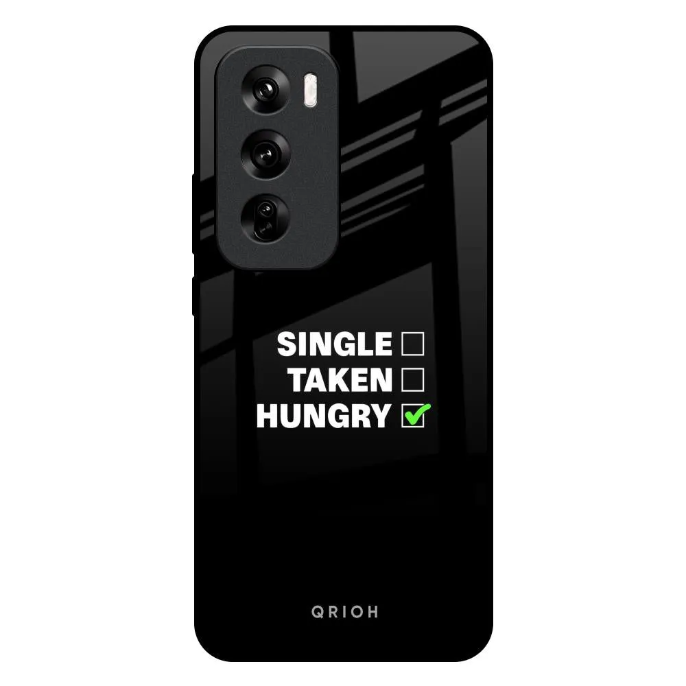 Hungry Glass Case for Oppo Reno 12 5G Smooth Protection Pocket Ready