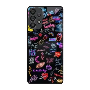 Accept The Mystery Glass Case for Samsung Galaxy A73 5G Lightweight accessory