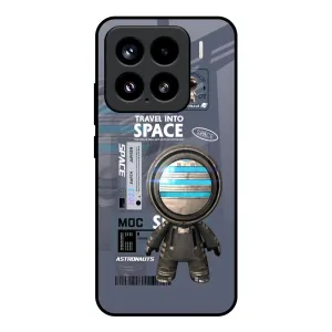 Space Travel Glass Case for Mi 15 5G Soft Edge Detail
