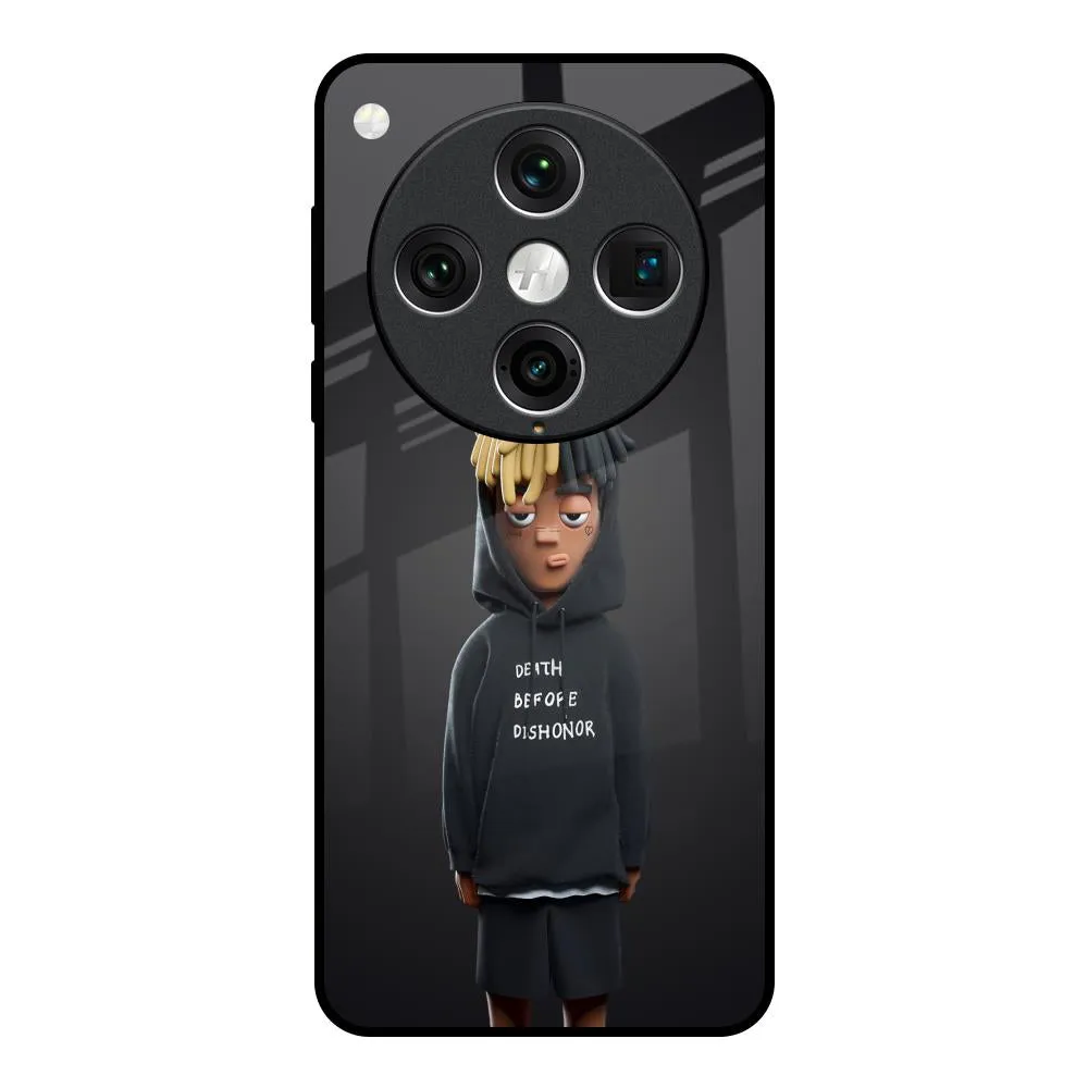 Glossy Pattern Dishonor Glass Case for Oppo Find x8 Pro