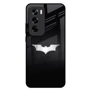 Super Hero Logo Glass Case for Oppo Reno 12 Pro 5G Sleek Profile