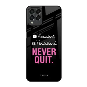 Be Focused Glass Case for Samsung Galaxy M53 5G Colorful Finish Polished Layer