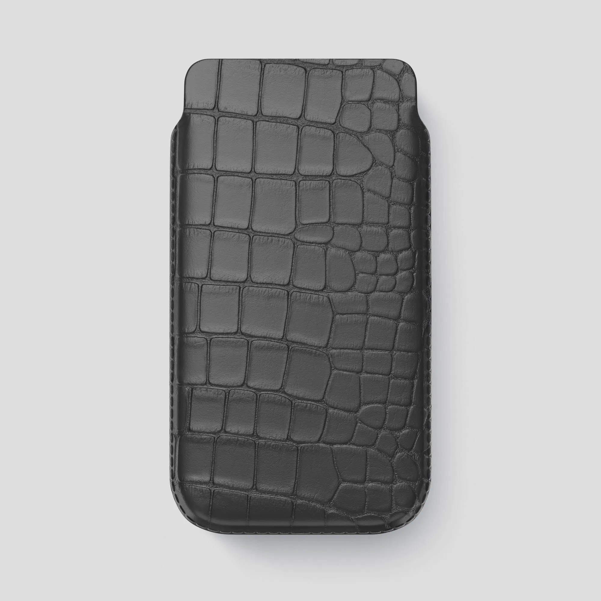 Fashion Touch Strong Grip Pouch Case For iPhone 15 Pro Max In Alligator