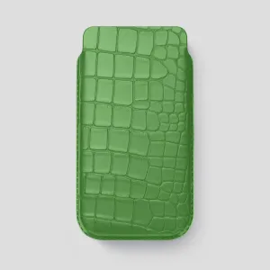 Drop Defense Pouch Case For iPhone 15 Pro Max In Alligator