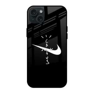 Jack Cactus Glass Case for iPhone 15 Plus Matte Texture