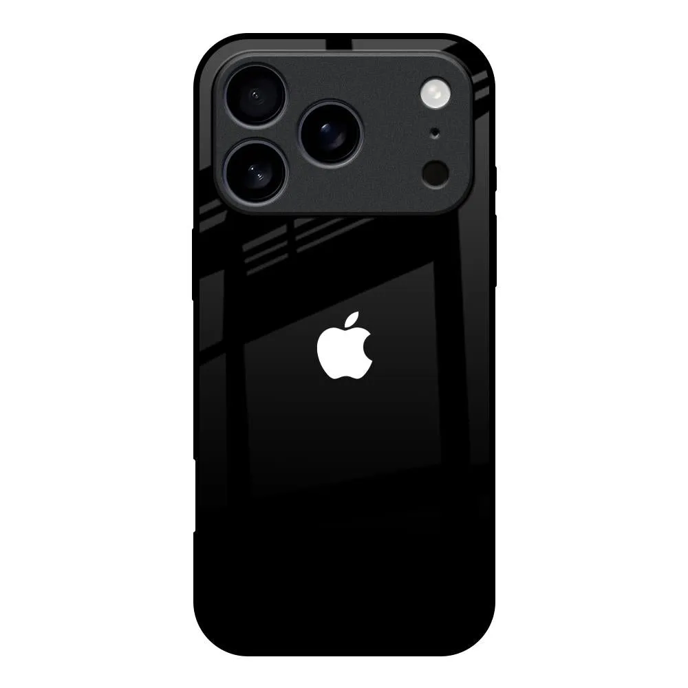 Jet Black Glass Case for iPhone 17 Pro Compact Shape