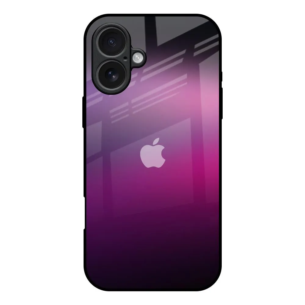 Rugged Design Style Classic Grip Knight Pink Glass Case for iPhone 17