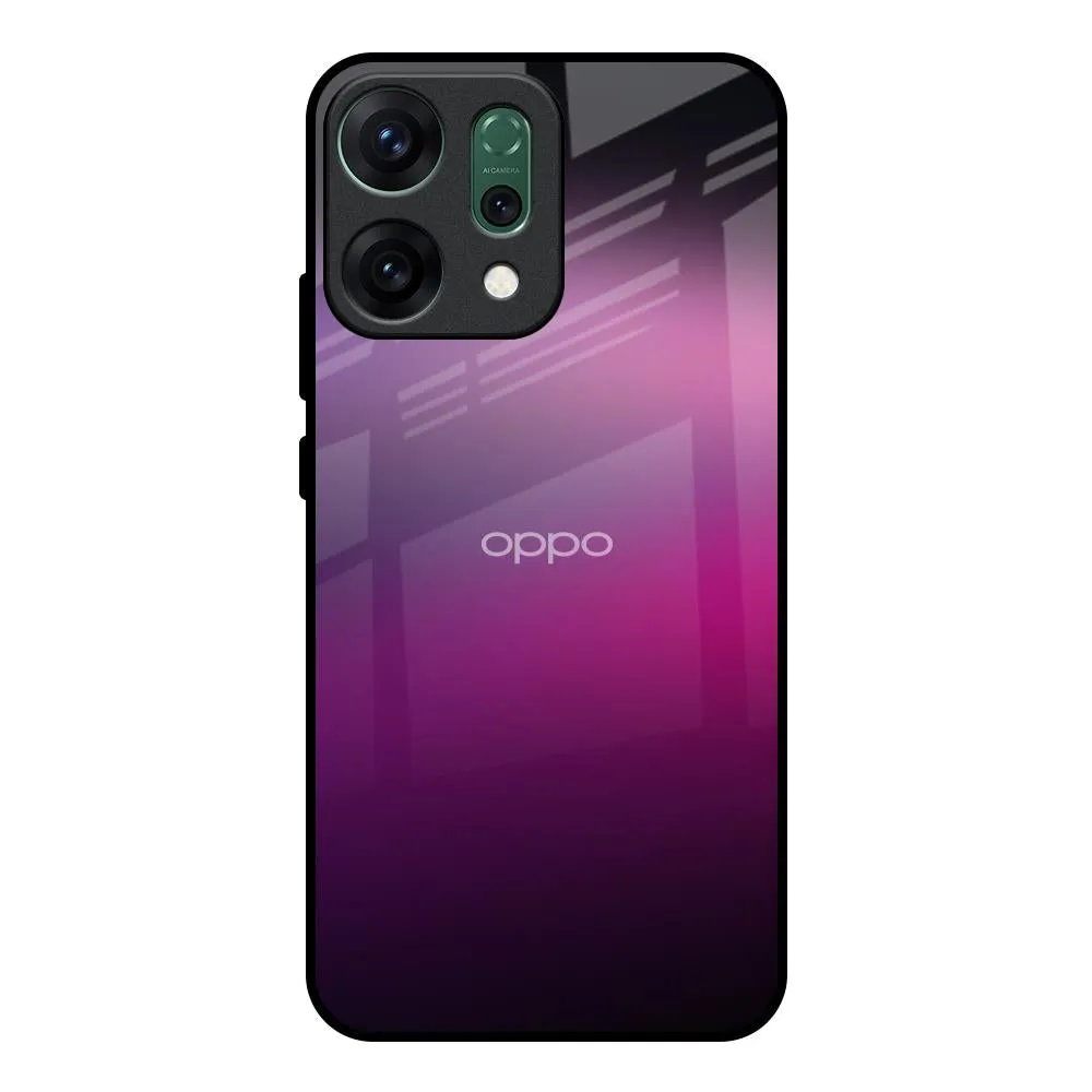 Gradient Design Knight Pink Glass Case for Oppo Reno14 Pro 5G