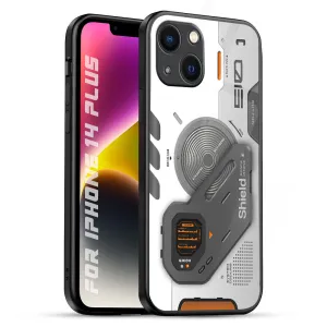 Liberty Cyber Glass Case for iPhone 14 Plus Protective Fit Long Lasting