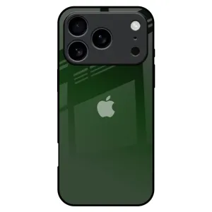 Deep Forest Glass Case for iPhone 17 Pro Max Glossy Finish Look Modern Build