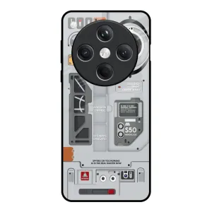 Elegant Texture Layer Plasma Shield Glass Case for Oppo Find X8 5G