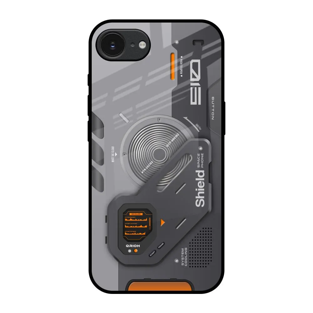 Tech Lifestyle Glass Case for Apple iPhone 16e Premium Surface