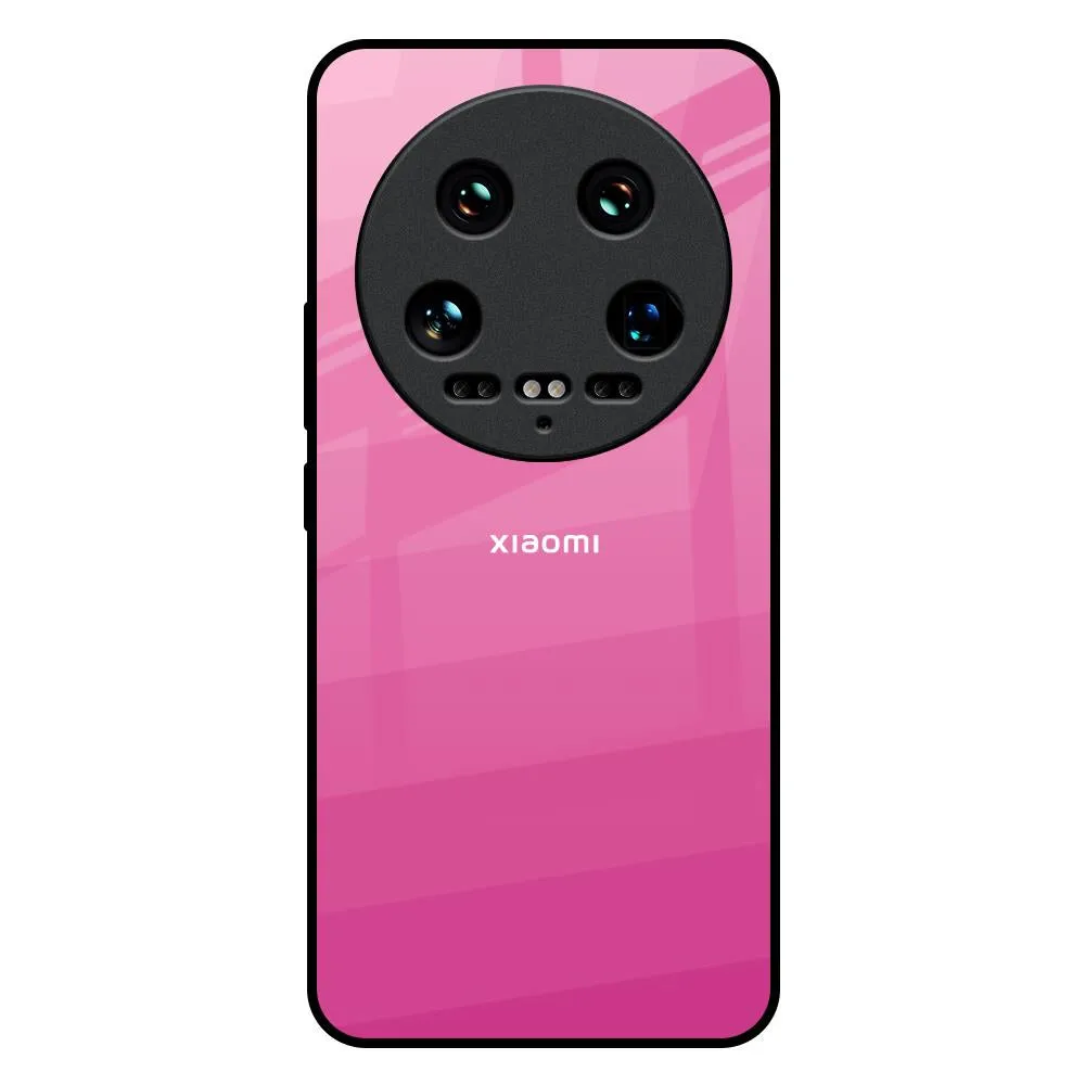 TPU Material Flexible Shell Pink Ribbon Caddy Glass Case for Mi 14 Ultra 5G