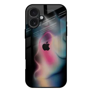 Compact Design Colorful Palette Glass Case for iPhone 17