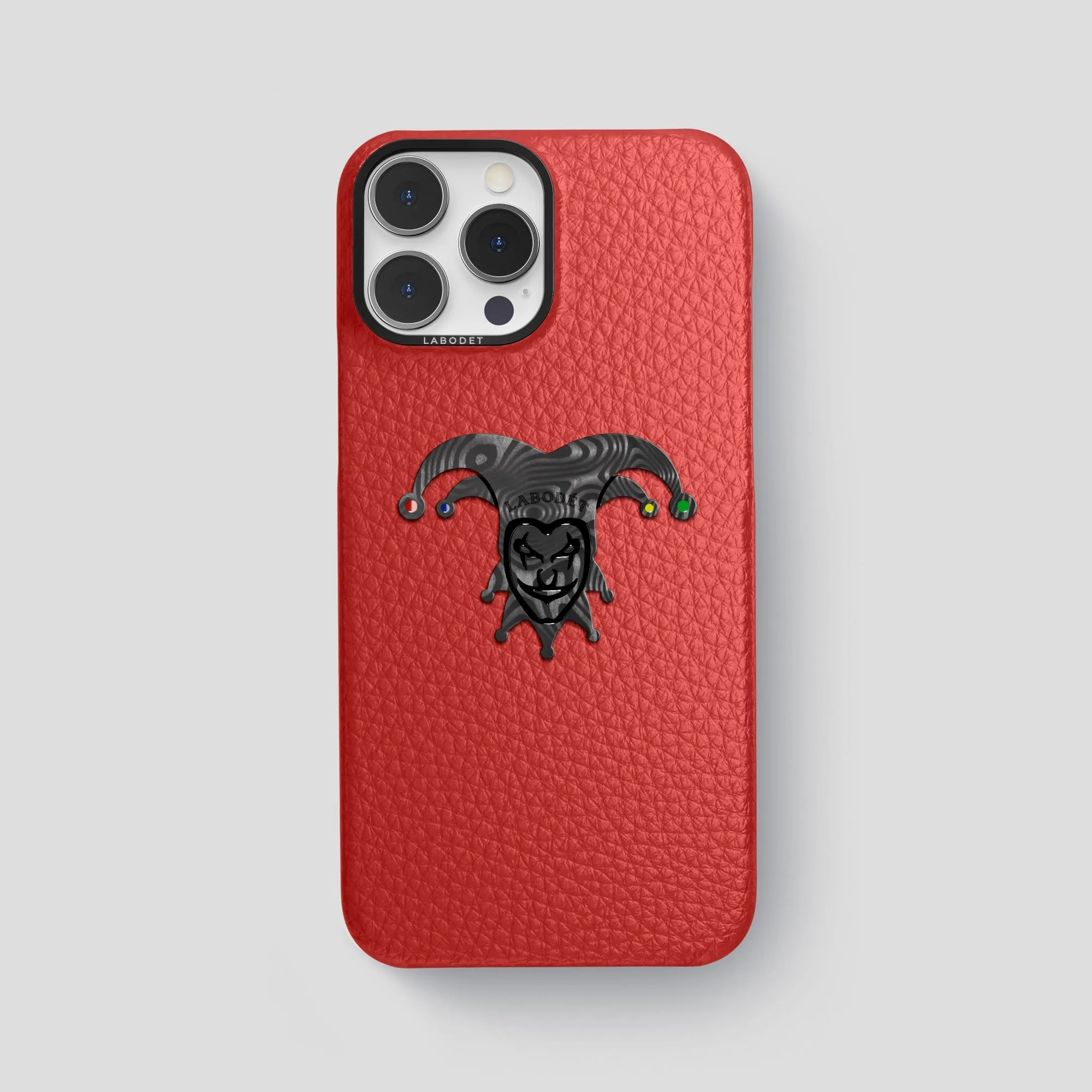 Classic Case With Carbon Joker For iPhone 15 Pro Max In Calf Durable Finish Layer Modern Form