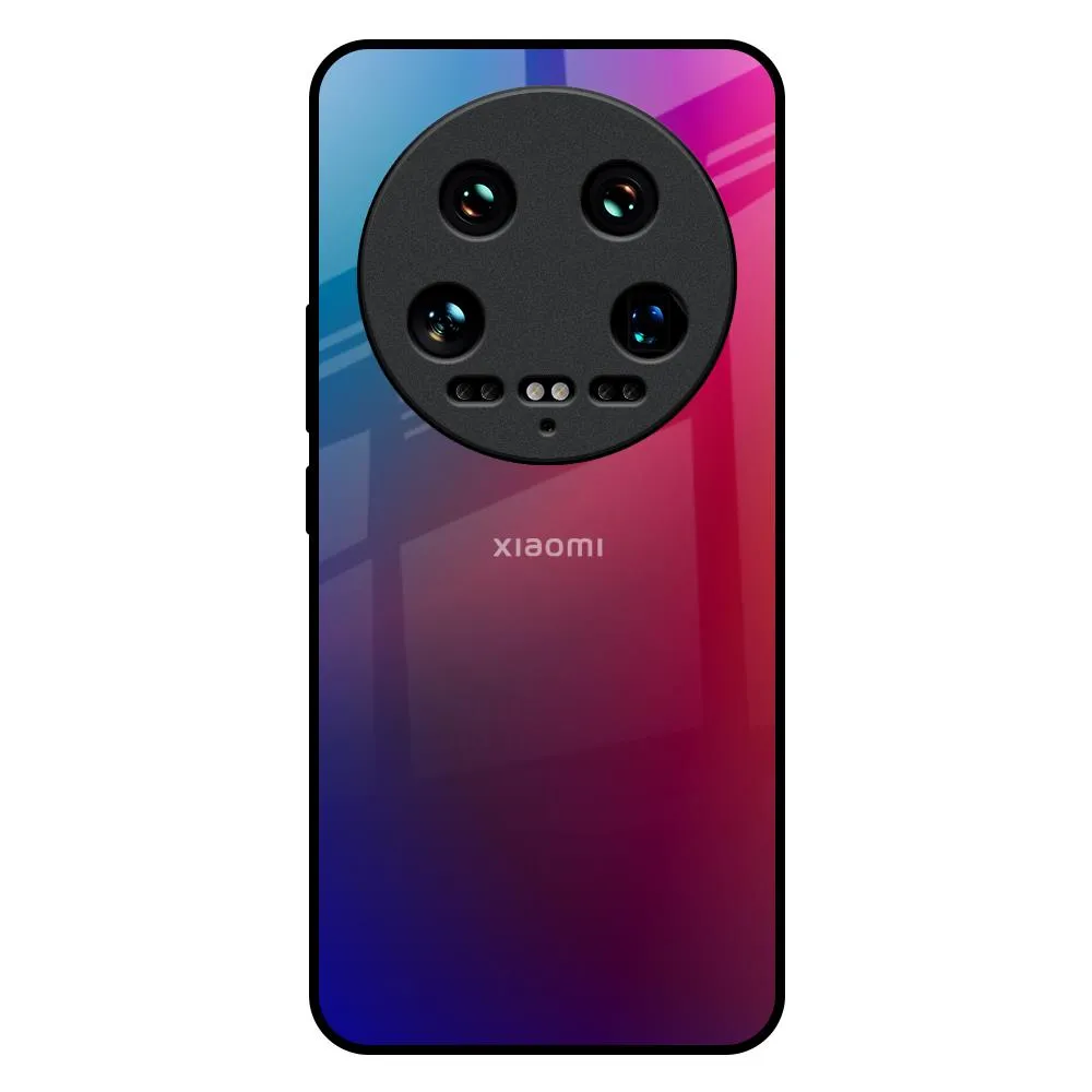 Hybrid Pattern Fashion Design Magical Color Shade Glass Case for Mi 14 Ultra 5G