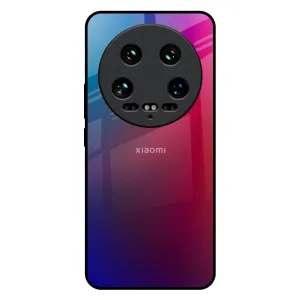 Hybrid Pattern Fashion Design Magical Color Shade Glass Case for Mi 14 Ultra 5G