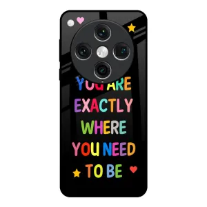 Magical Words Glass Case for Oppo Find x8 Pro Daily Essential