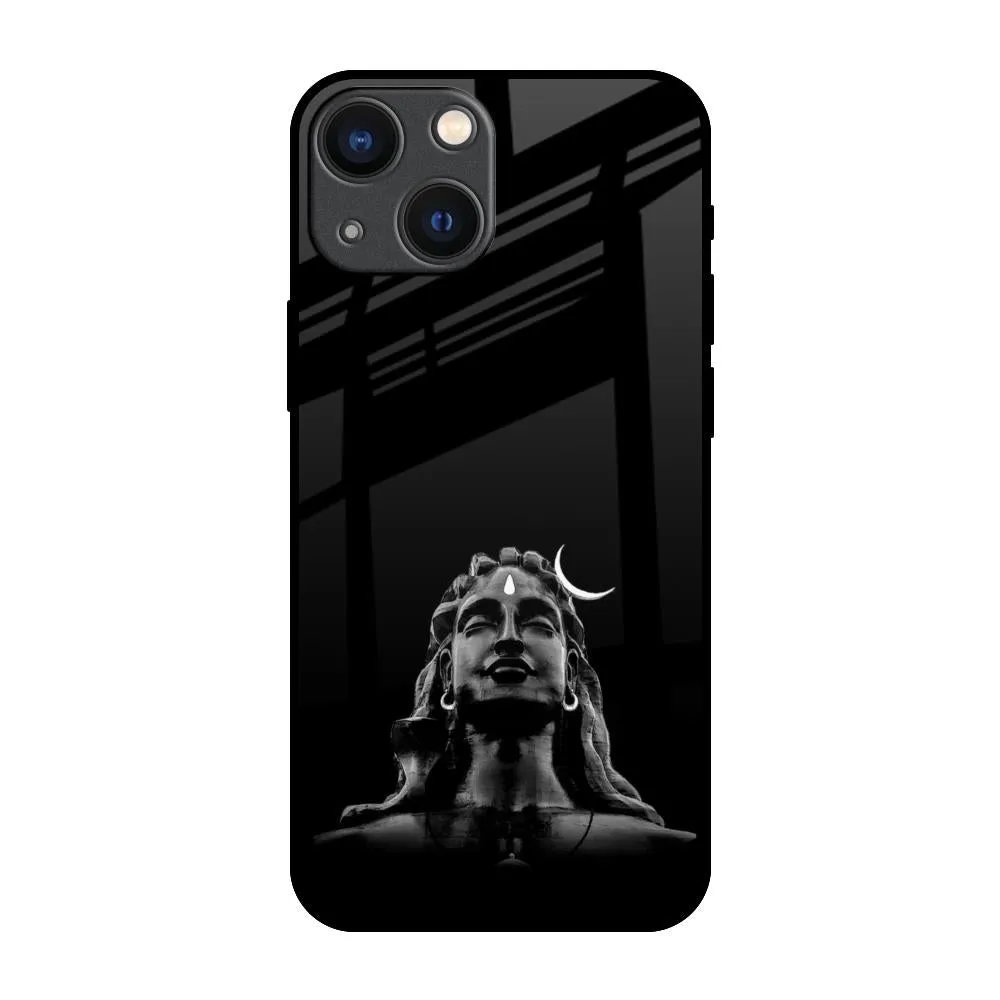 Casual Wear Adiyogi Glass Case for iPhone 14 Plus