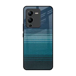 Modern Rug Glass Case for Vivo V25 Pro Luxury Pattern