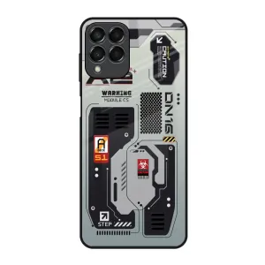 Premium Surface Techno Vibes Glass Case for Samsung Galaxy M53 5G