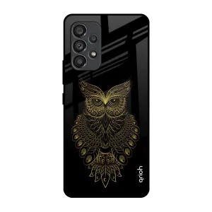 Camera Protection Golden Owl Glass Case for Samsung Galaxy A53 5G