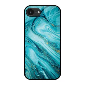 Daily Grip Ocean Marble Glass Case for Apple iPhone 16e