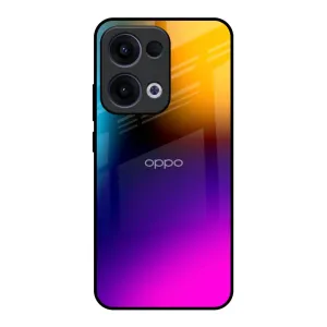 Prism Color Glass Case for Oppo Reno13 5G Transparent Shell Comfort Build Layer