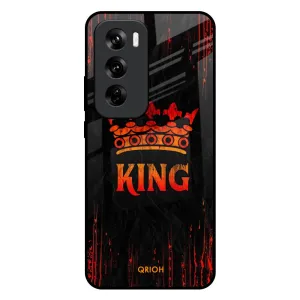 Royal King Glass Case for Oppo Reno 12 5G Soft Edge Look Protective Look