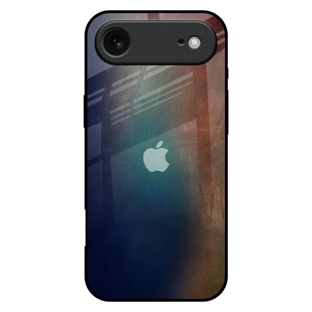 Hybrid Material Build Rusty Gradient Glass Case for iPhone 17 Air