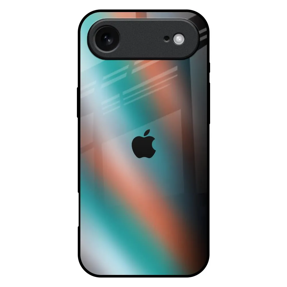 Melted Emerald Glass Case for iPhone 17 Air Soft Grip Lightweight Grip