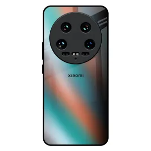 Melted Emerald Glass Case for Mi 14 Ultra 5G Slim Protection Urban Fashion