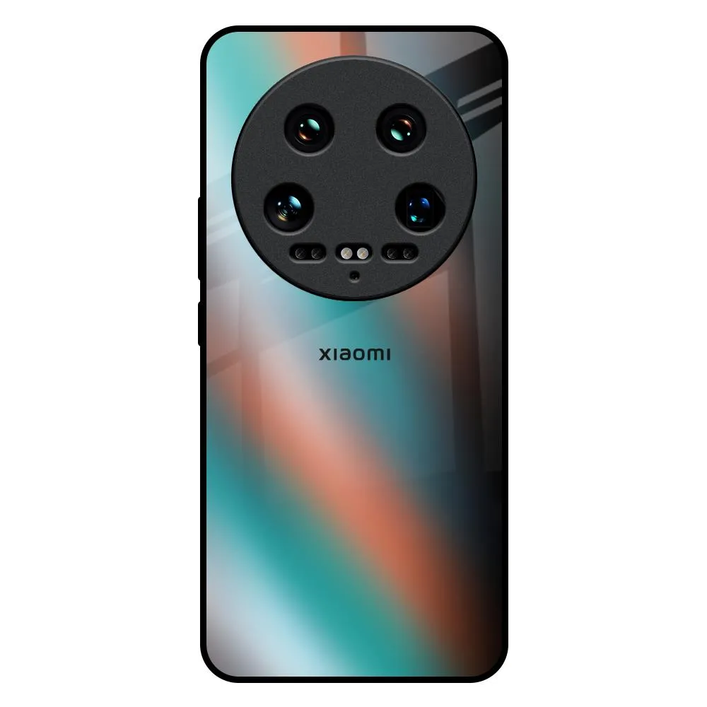 Melted Emerald Glass Case for Mi 14 Ultra 5G Slim Protection Urban Fashion