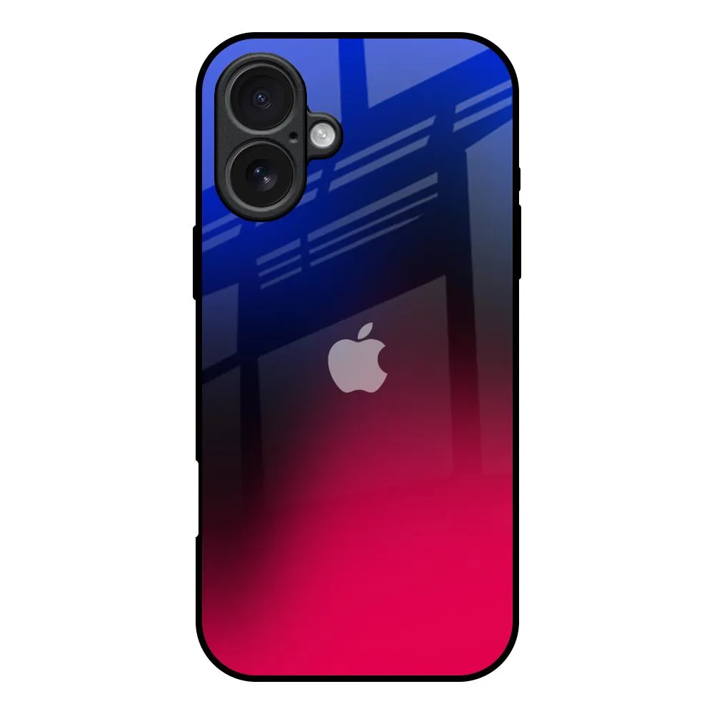 Comfort Grip Luxury Edge Texture Mesmerizing Gradient Glass Case for iPhone 17