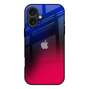 Comfort Grip Luxury Edge Texture Mesmerizing Gradient Glass Case for iPhone 17