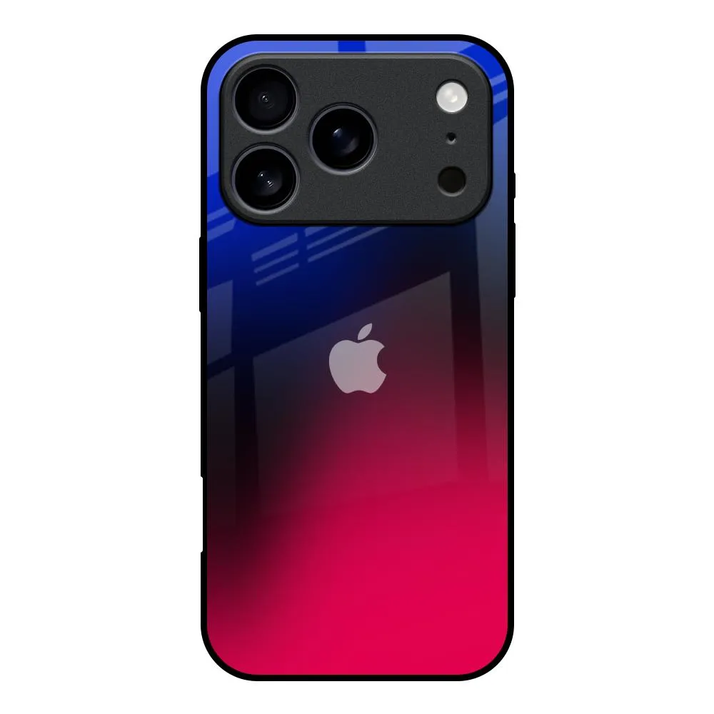 Textured Grip Mesmerizing Gradient Glass Case for iPhone 17 Pro