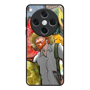 Polished Style Loving Vincent Glass Case for Oppo Find x8 Pro